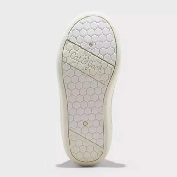 Toddler Boys' Corey Black & Blue Pull On Tab Slip On Sneaker Cat & Jack Size 4 - Picture 4 of 4